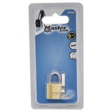 Master Lock Fortress 20mm Brass Body Padlock FM1820D - Double Bay Hardware