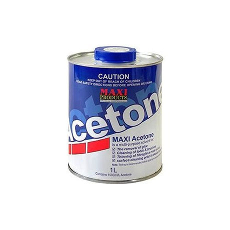 Maxi Acetone 1L MAXACE1 - Double Bay Hardware