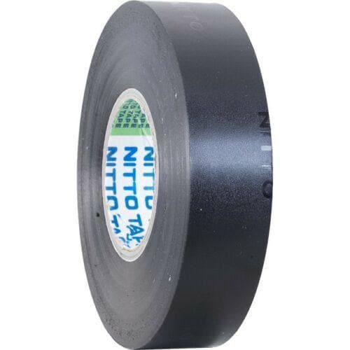 NITTO DENKO Electrical Tape Lead Free 18mmX20m Black 203EBLK20M - Double Bay Hardware