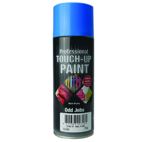 Odd Jobs Sky Blue Enamel Spray Paint 250gm OJ202 - Double Bay Hardware