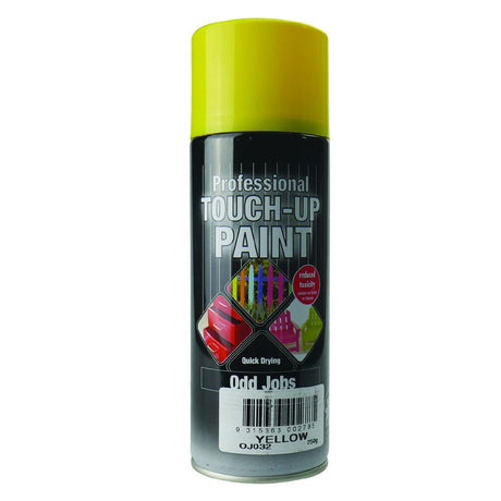 Odd Jobs Yellow Primrose Enamel Spray Paint 250gm OJ032 - Double Bay Hardware