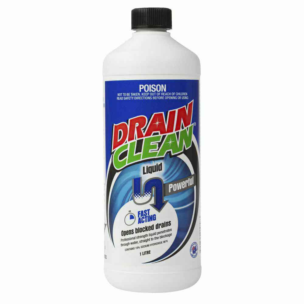 Pascoe's Drain Clean Liquid 1L 3096362 - Double Bay Hardware