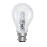 PHILIPS GLS Halogen Bulb B22 240V 42W Clear EC30A55CL42WBC