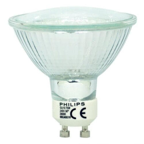 PHILIPS GU10 PAR20 75W 240V 36° Replace Sylvania Hi-spot ES63 Light Bulb - Double Bay Hardware