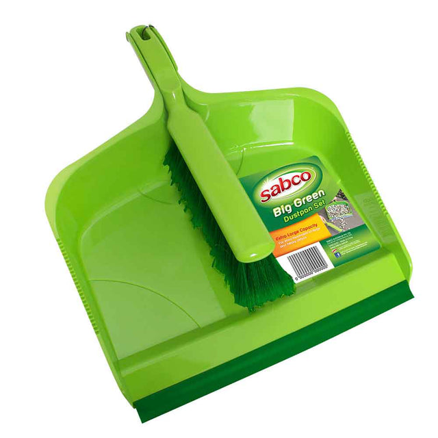 SABCO Big Green Dustpan Set SAB59040 - Double Bay Hardware