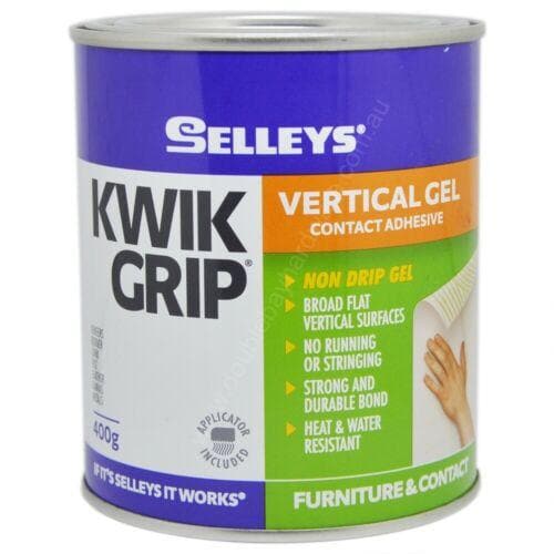 SELLEYS KWIKGRIP Vertical Gel Contact Adhesive Non Drip Gel - Double Bay Hardware