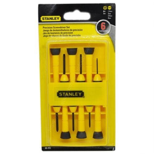 Stanley 6 Pieces Precision Screwdriver Set 66-052 - Double Bay Hardware