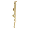 Superior Brass Casement Stay Bottom Fix Polished Brass 330mm 3016 - Double Bay Hardware