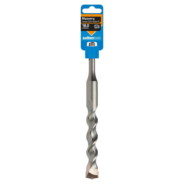 suttontools Masonry SDS Plus Drill Bit 18x210mm D6141800 - Double Bay Hardware