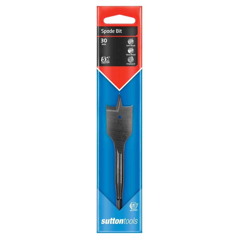 suttontools Spade Bit 30mm D5013000 - Double Bay Hardware