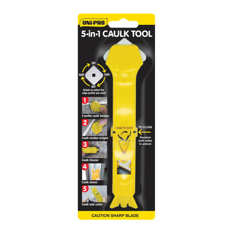 UNi-PRO 5-in-1 Caulking Tool 103 - Double Bay Hardware