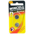 WINCELL Long Life Alkaline 1.5V Cell Battery AG12/SR43W/SR43/386/LR43 - Double Bay Hardware