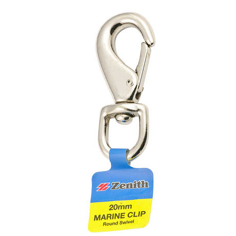 Zenith Marine Clip Round Swivel 20mm JCK0020 - Double Bay Hardware